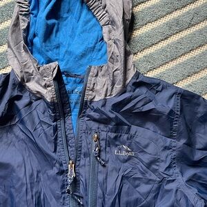 LL Bean kids windbreak/raincoat
